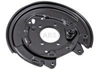 Cover plate, brake disc