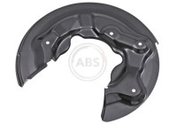 Cover plate, brake disc