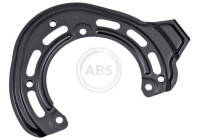 Cover plate, brake disc
