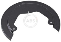 Cover plate, brake disc