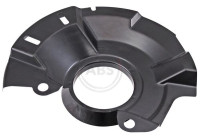 Cover plate, brake disc