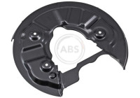 Cover plate, brake disc