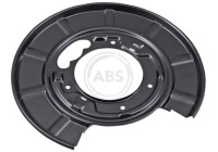 Cover plate, brake disc