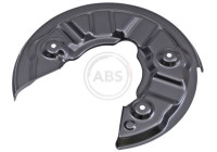 Cover plate, brake disc