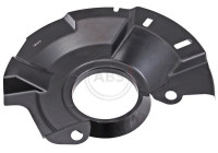 Cover plate, brake disc