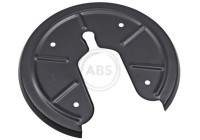 Cover plate, brake disc