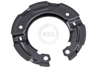 Cover plate, brake disc
