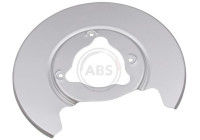 Cover plate, brake disc