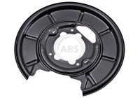 Cover plate, brake disc