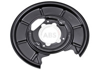 Cover plate, brake disc