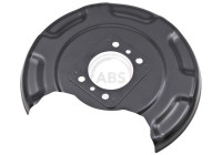 Cover plate, brake disc