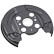 Cover plate, brake disc