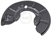 Cover plate, brake disc