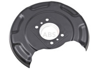 Cover plate, brake disc