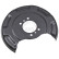Cover plate, brake disc