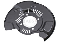 Cover plate, brake disc