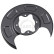 Cover plate, brake disc