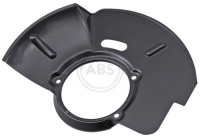 Cover plate, brake disc