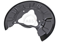 Cover plate, brake disc