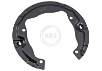 Cover plate, brake disc