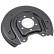 Cover plate, brake disc