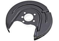 Cover plate, brake disc