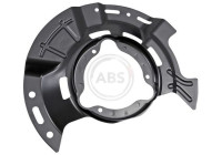 Cover plate, brake disc