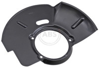 Cover plate, brake disc