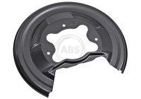 Cover plate, brake disc