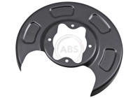 Cover plate, brake disc