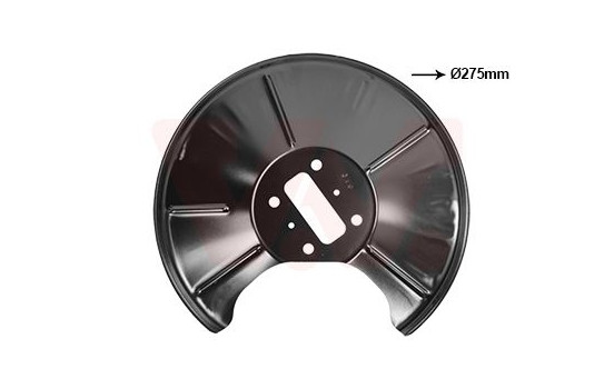 Cover plate, brake disc