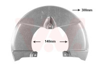 Cover plate, brake disc