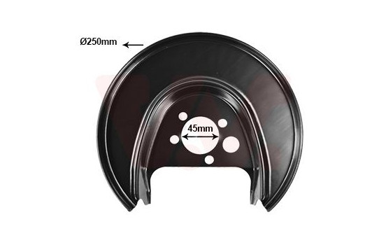 Cover plate, brake disc
