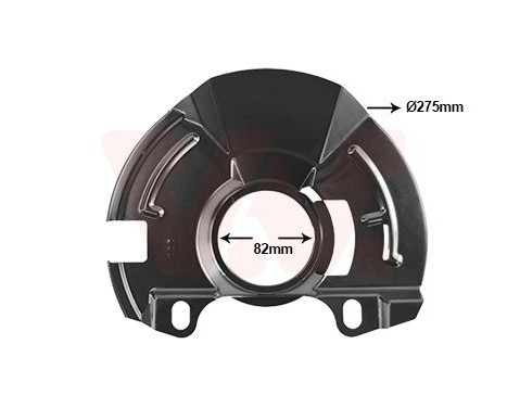 Cover plate, brake disc