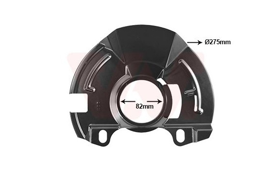 Cover plate, brake disc