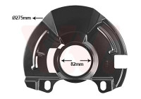 Cover plate, brake disc