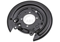 Cover plate, brake disc
