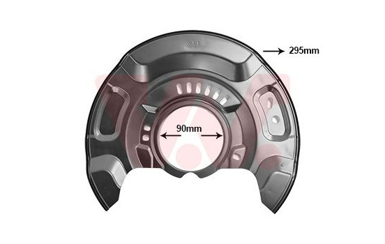 Cover plate, brake disc