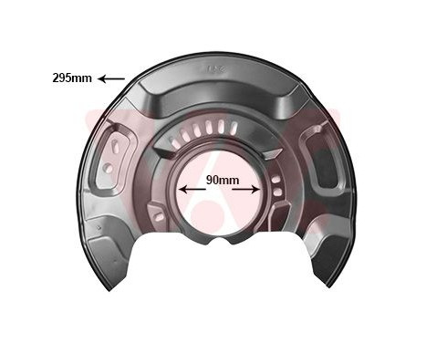 Cover plate, brake disc