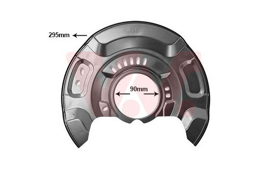 Cover plate, brake disc