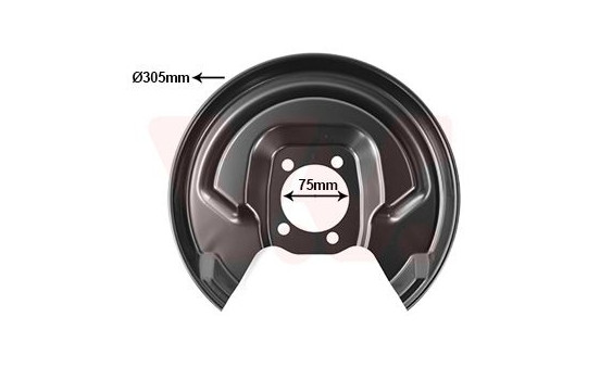 Cover plate, brake disc