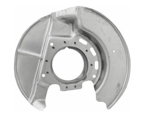 Cover plate, brake disc
