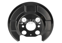 Cover plate, brake disc