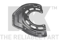 Cover plate, brake disc