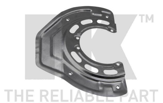 Cover plate, brake disc