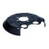 Cover plate, brake disc
