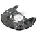 Cover plate, brake disc, Thumbnail 2
