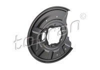 Cover plate, brake disc