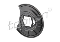 Cover plate, brake disc