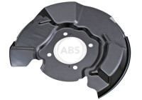 Cover plate, brake disc